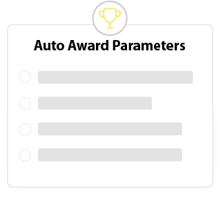 Awarding an electronic bid